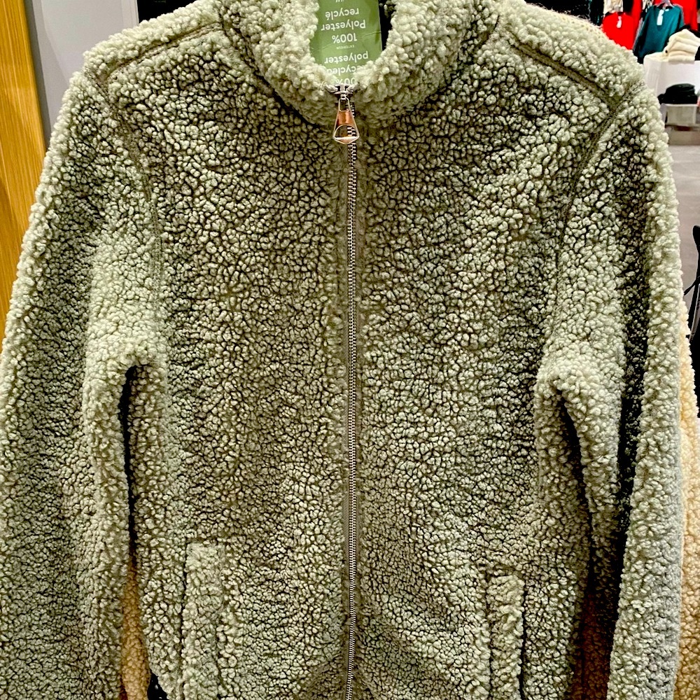 Brand New Women’s Sherpa Jacket Size XS